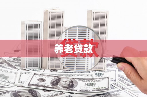 中山养老贷款