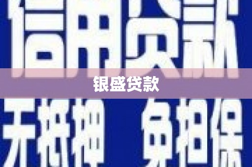 中山银盛贷款