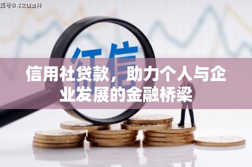 中山信用社贷款，助力个人与企业发展的金融桥梁