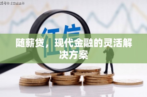 中山随薪贷，现代金融的灵活解决方案