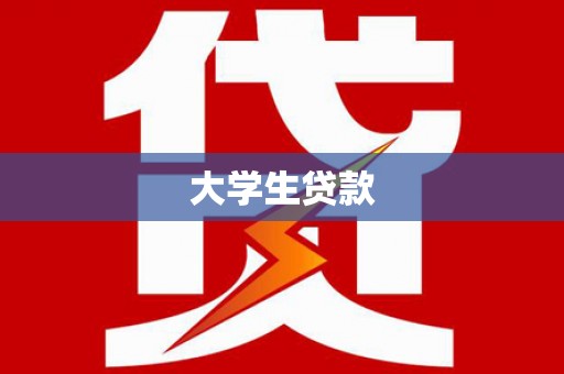 中山大学生贷款