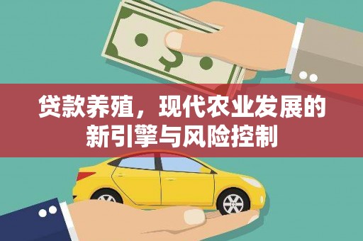 中山贷款养殖，现代农业发展的新引擎与风险控制