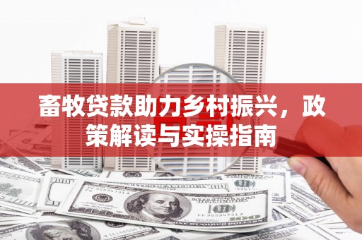 中山畜牧贷款助力乡村振兴，政策解读与实操指南