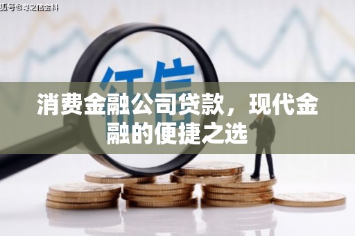 中山消费金融公司贷款，现代金融的便捷之选