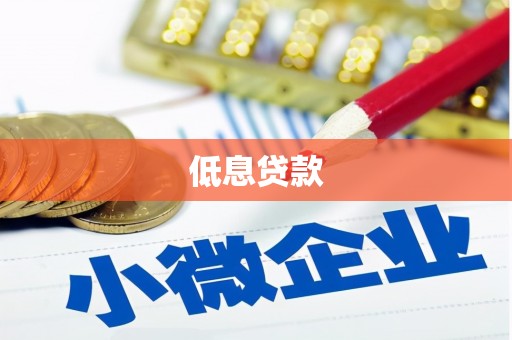 中山低息贷款