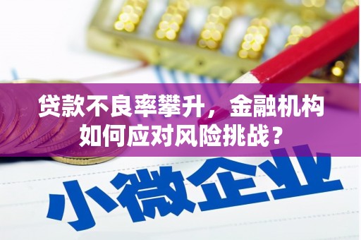中山贷款不良率攀升，金融机构如何应对风险挑战？