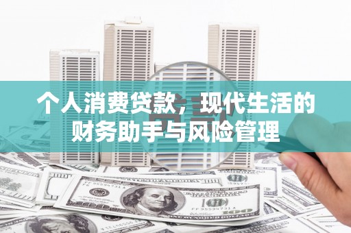 中山个人消费贷款，现代生活的财务助手与风险管理
