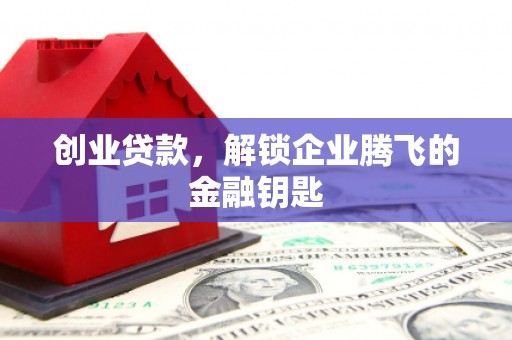 中山创业贷款，解锁企业腾飞的金融钥匙