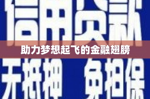 中山助力梦想起飞的金融翅膀