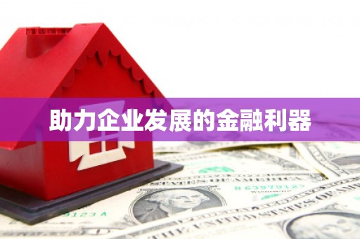 中山助力企业发展的金融利器