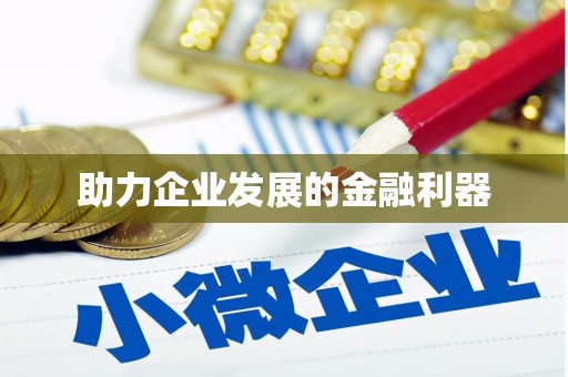 中山助力企业发展的金融利器