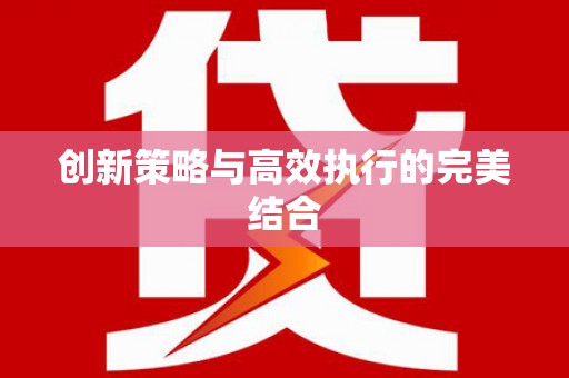 中山创新策略与高效执行的完美结合